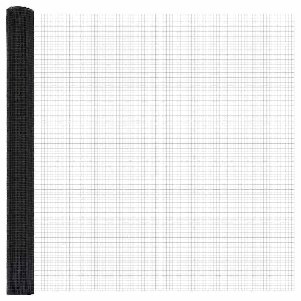 vidaXL Ogrodzenie z drutu spawanego z kolcami 10 x 1,5 m (S x W)