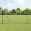 vidaXL Ogrodzenie z drutu spawanego z kolcami 10 x 1,5 m (S x W)
