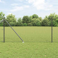 vidaXL Ogrodzenie z drutu spawanego z kolcami 25 x 1,4 m (S x W)