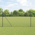 vidaXL Ogrodzenie z drutu spawanego z kolcami 25 x 1,5 m (S x W)
