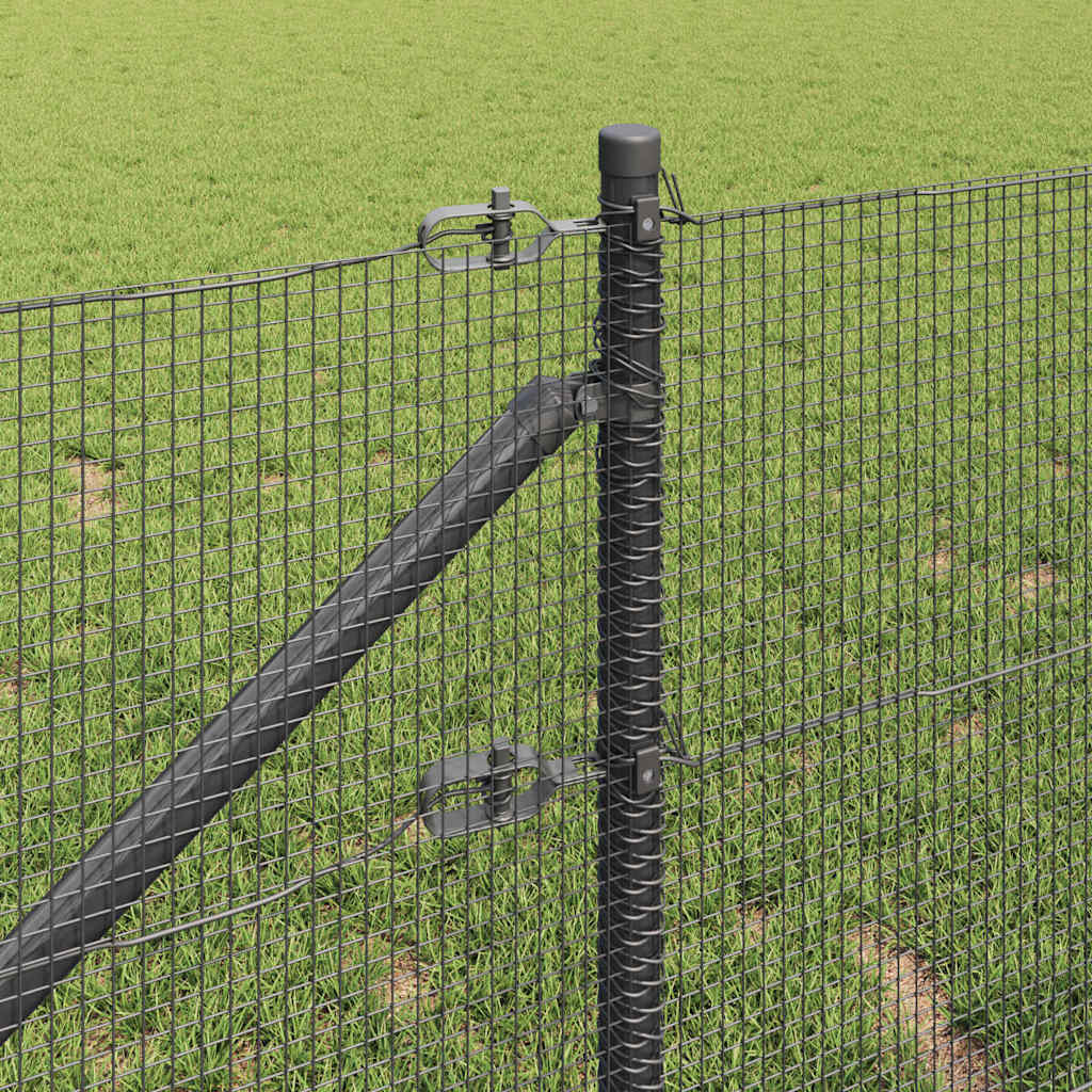 vidaXL Ogrodzenie z drutu spawanego z kolcami 50 x 0,4 m (S x W)