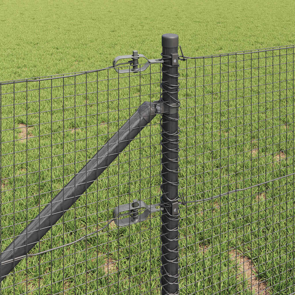 vidaXL Ogrodzenie z drutu spawanego z kolcami 50 x 0,4 m (S x W)