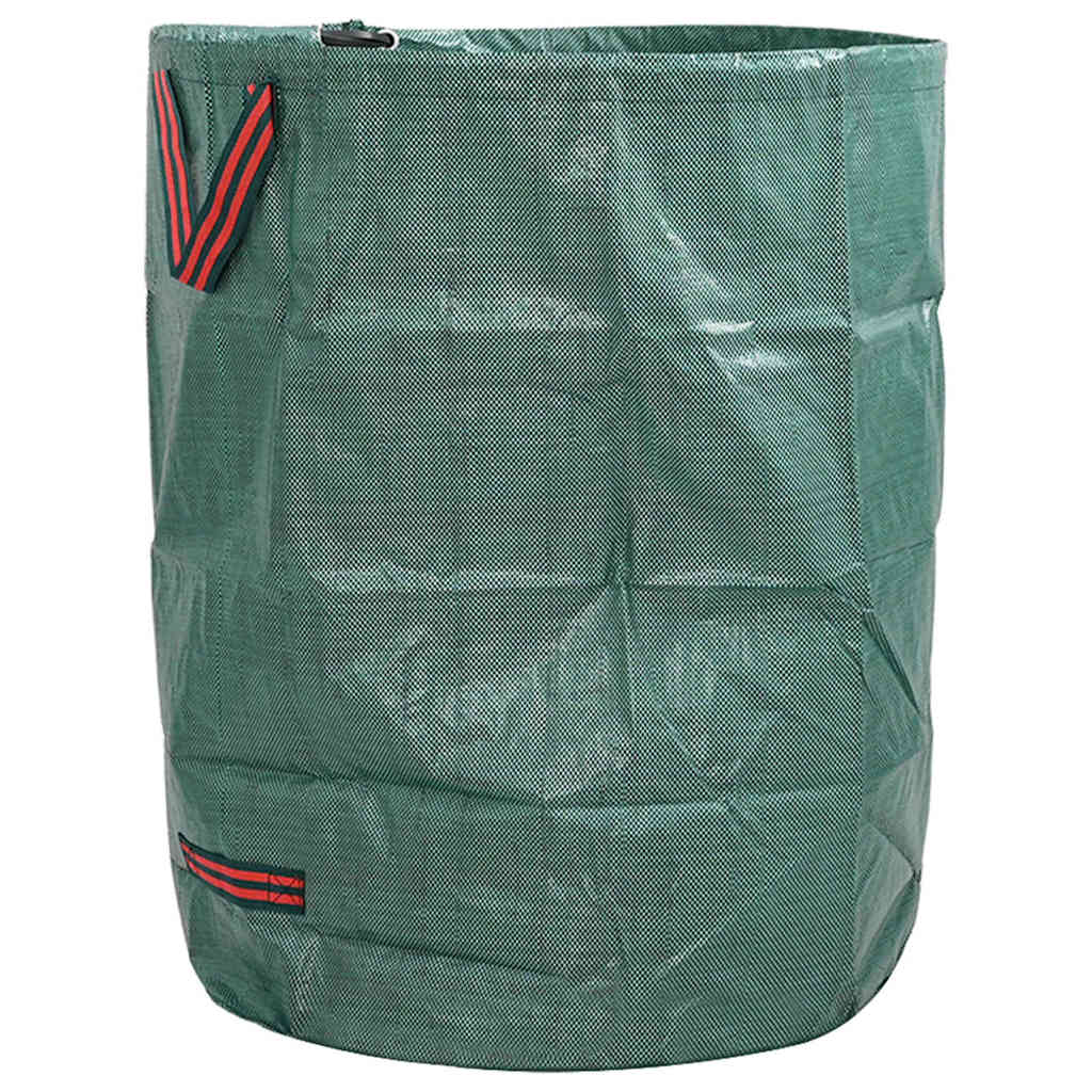 vidaXL Torby na odpady do ogrodu 12 pcs Zielony 66 x 66 x 83,5 cm
