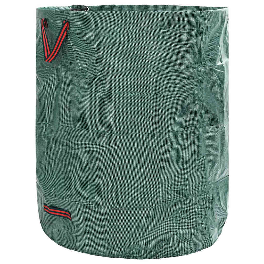 vidaXL Torby na odpady do ogrodu 12 pcs Zielony 79 x 79 x 99,5 cm