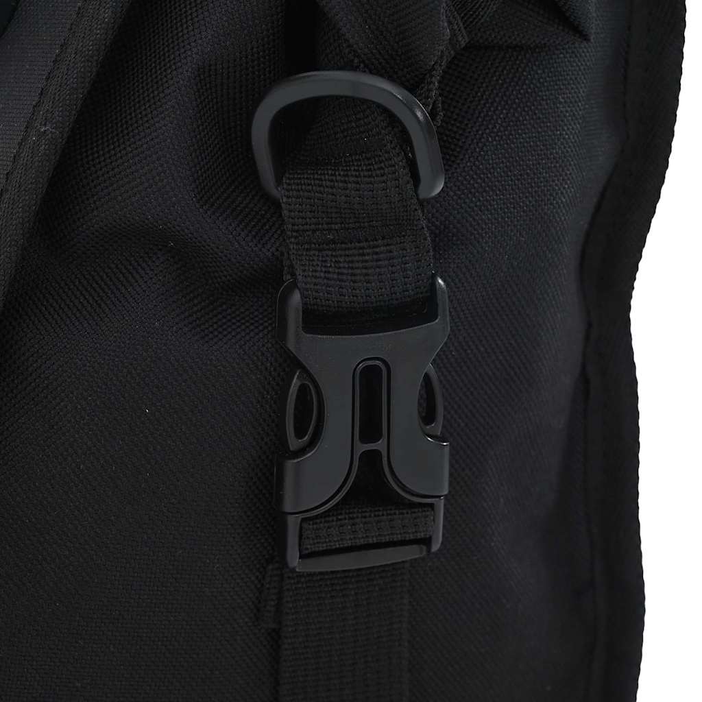 vidaXL Torba rowerowa Czarny 32,5 x 17 x 57 cm Poliester