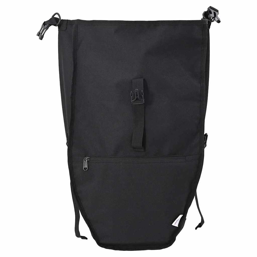 vidaXL Torba rowerowa Czarny 32,5 x 17 x 57 cm Poliester