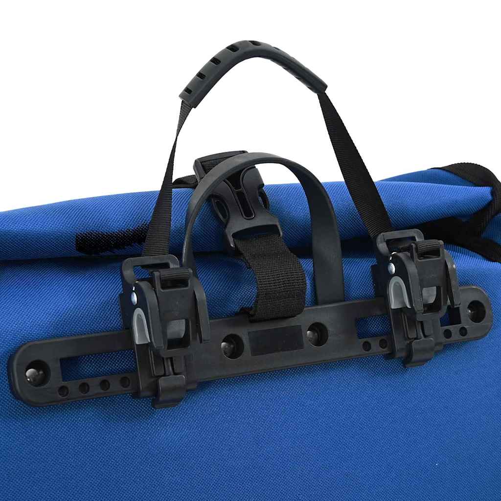 vidaXL Torba rowerowa Niebieski 32,5 x 17 x 57 cm Poliester