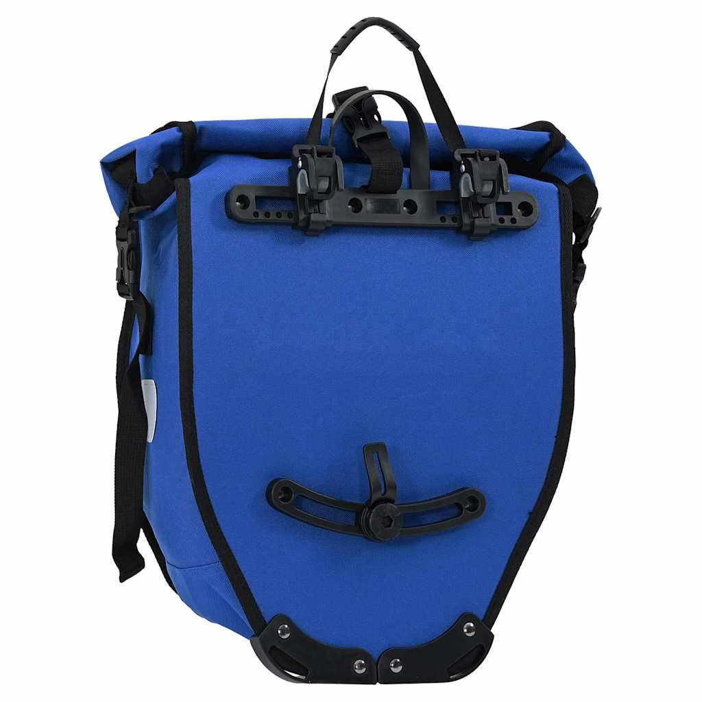 vidaXL Torba rowerowa Niebieski 32,5 x 17 x 57 cm Poliester