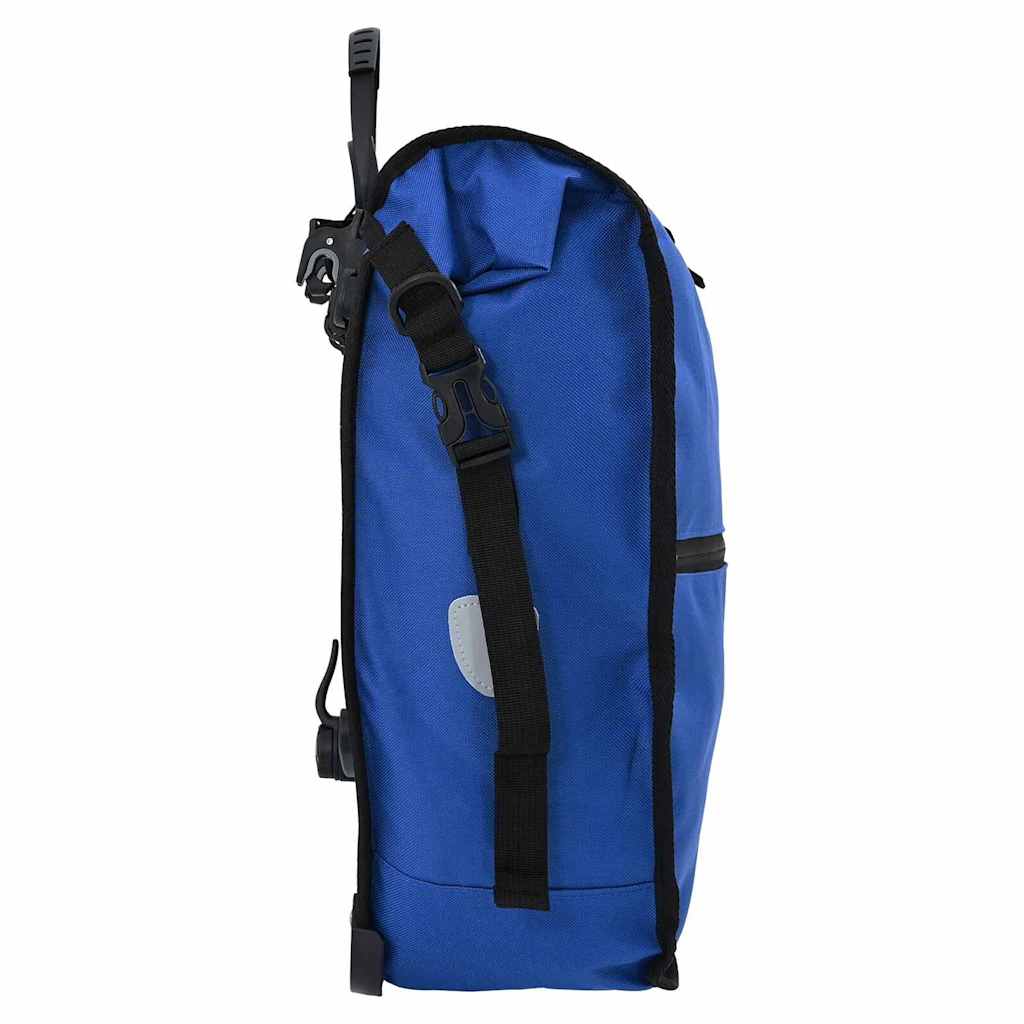 vidaXL Torba rowerowa Niebieski 32,5 x 17 x 57 cm Poliester