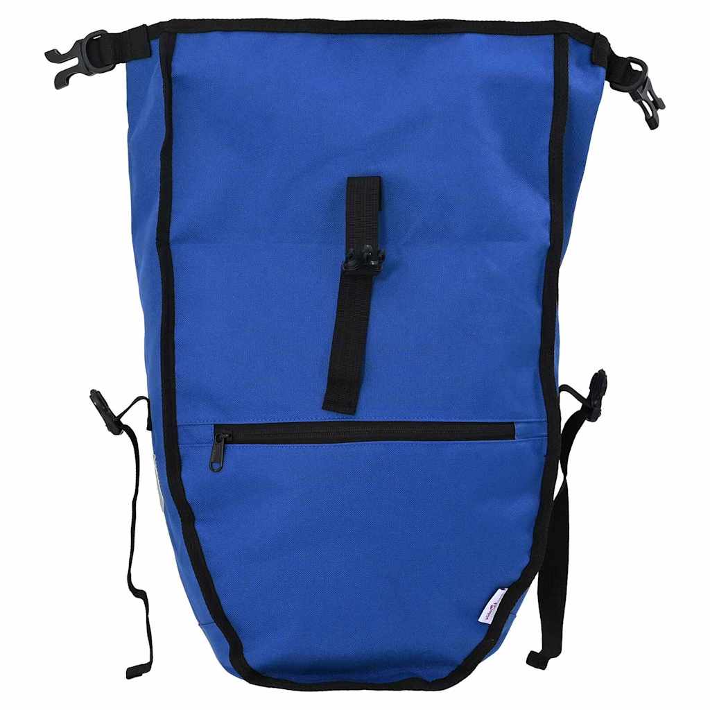 vidaXL Torba rowerowa Niebieski 32,5 x 17 x 57 cm Poliester