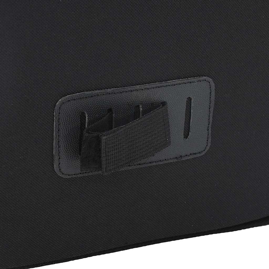 vidaXL Torba rowerowa Czarny 33 x 16 x 60 cm Poliester