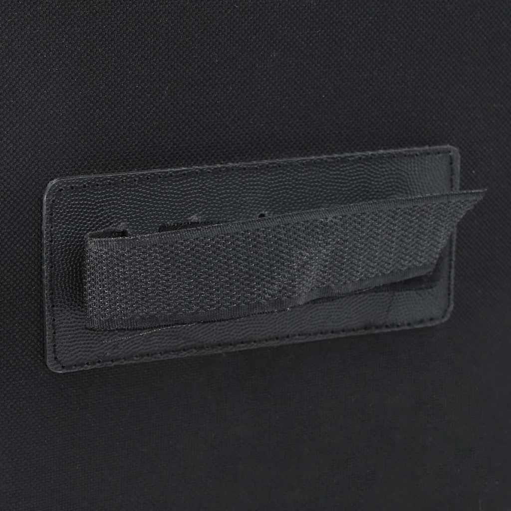 vidaXL Torba rowerowa Szary i czarny 31.5 x 15.5 x 40 cm Poliester