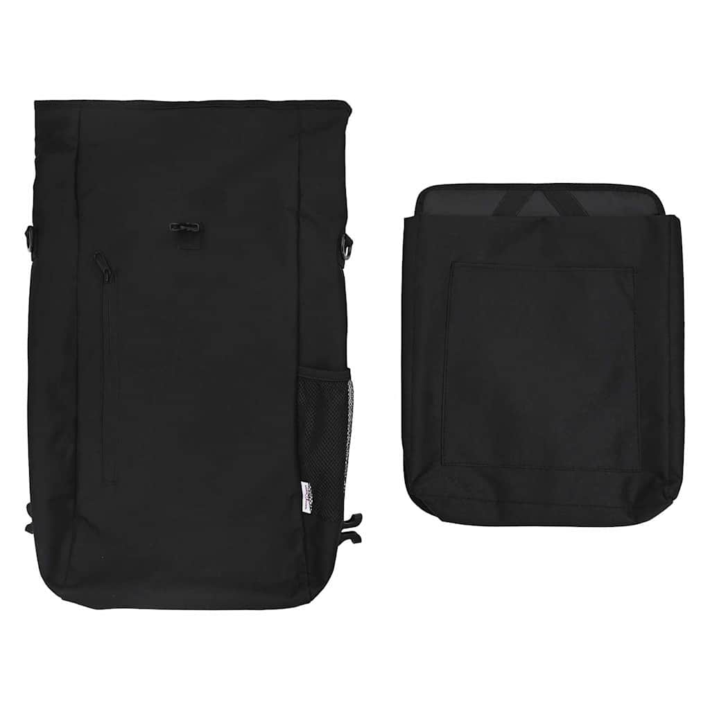 vidaXL Torba rowerowa Czarny 31 x 13 x 58 cm Poliester