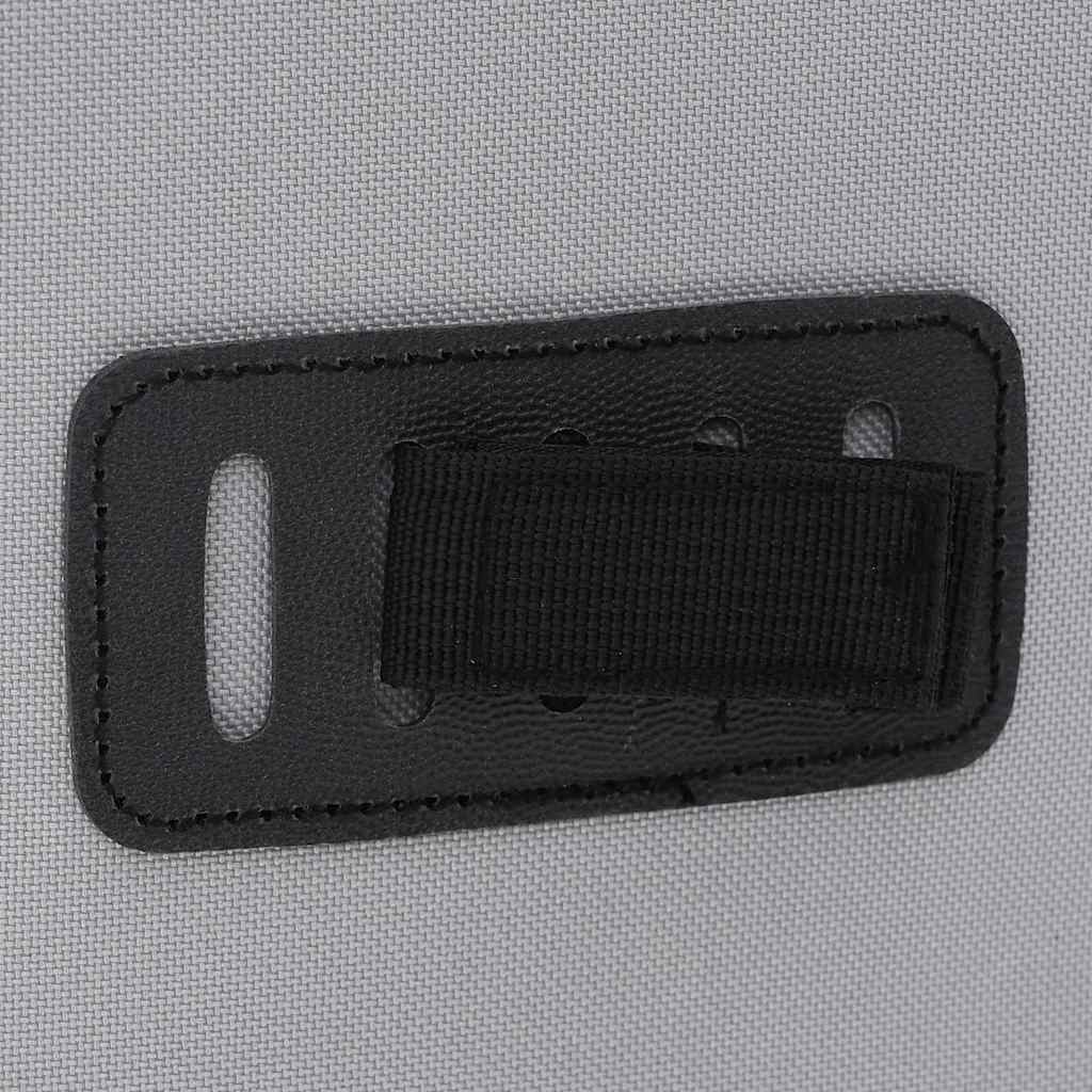 vidaXL Torba rowerowa Szary 31 x 13 x 58 cm Poliester