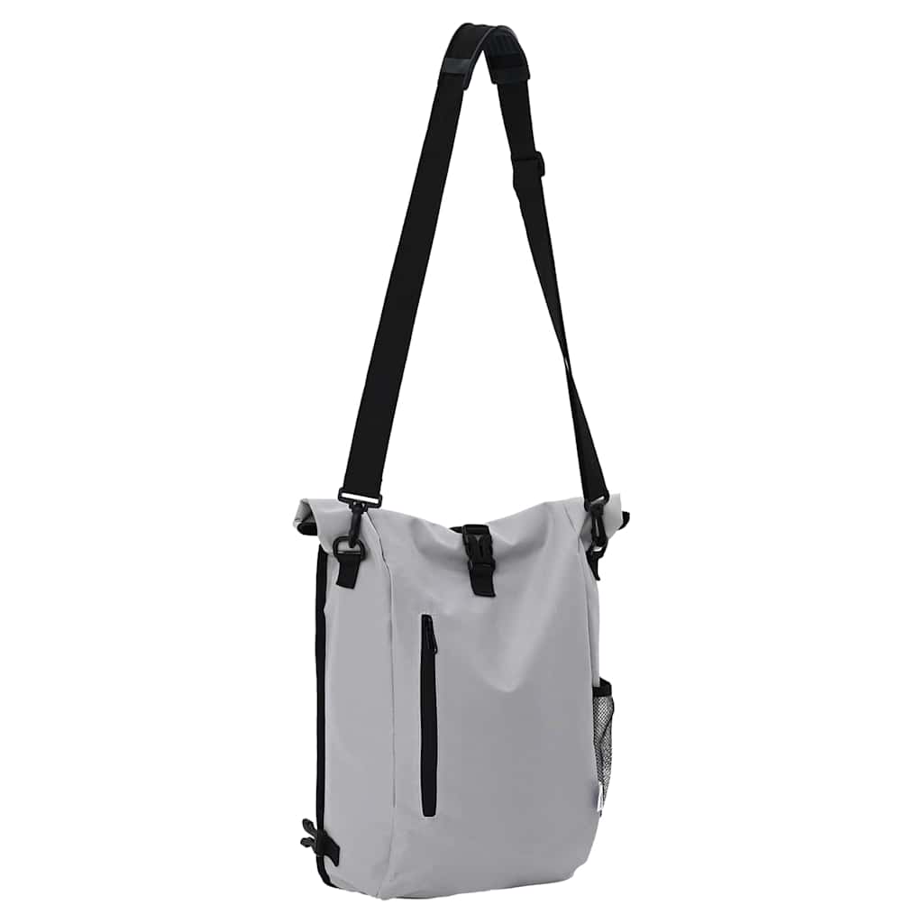 vidaXL Torba rowerowa Szary 31 x 13 x 58 cm Poliester
