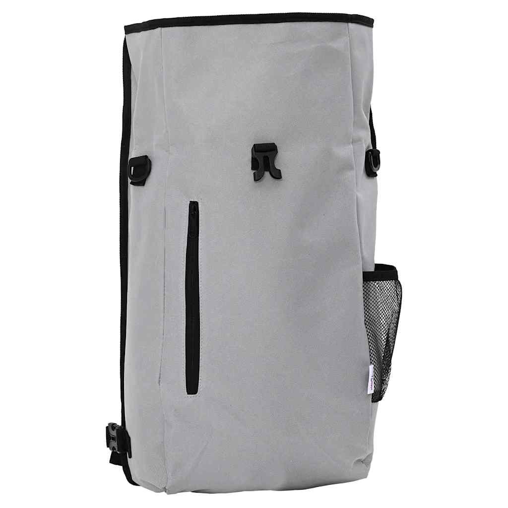 vidaXL Torba rowerowa Szary 31 x 13 x 58 cm Poliester