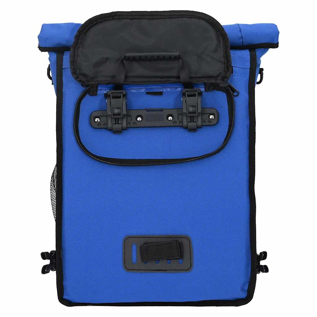 vidaXL Torba rowerowa Niebieski 31 x 13 x 58 cm Poliester