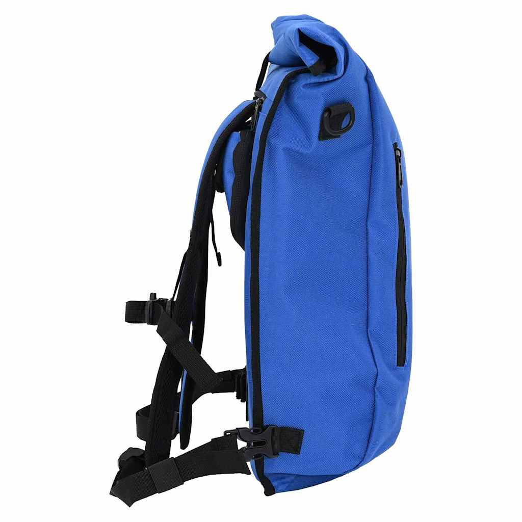 vidaXL Torba rowerowa Niebieski 31 x 13 x 58 cm Poliester