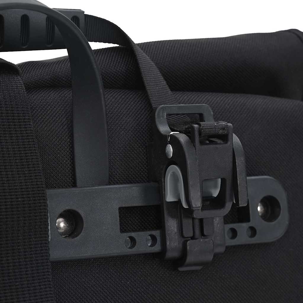vidaXL Torba rowerowa Czarny 34 x 16 x 59 cm Poliester