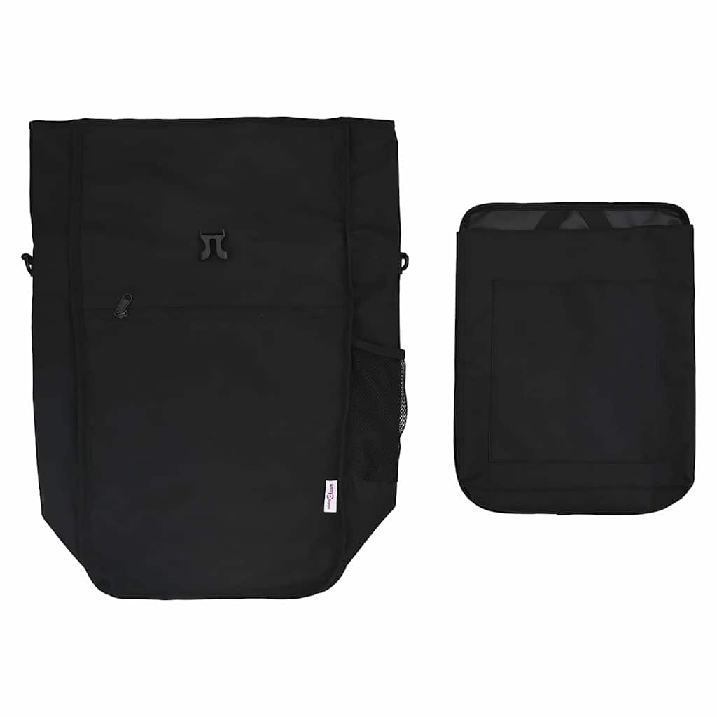 vidaXL Torba rowerowa Czarny 34 x 16 x 59 cm Poliester