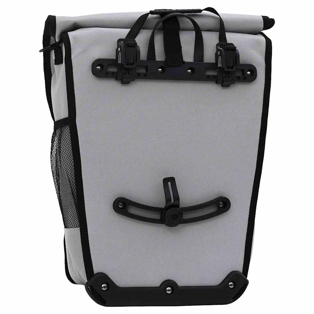 vidaXL Torba rowerowa Szary 34 x 16 x 59 cm Poliester