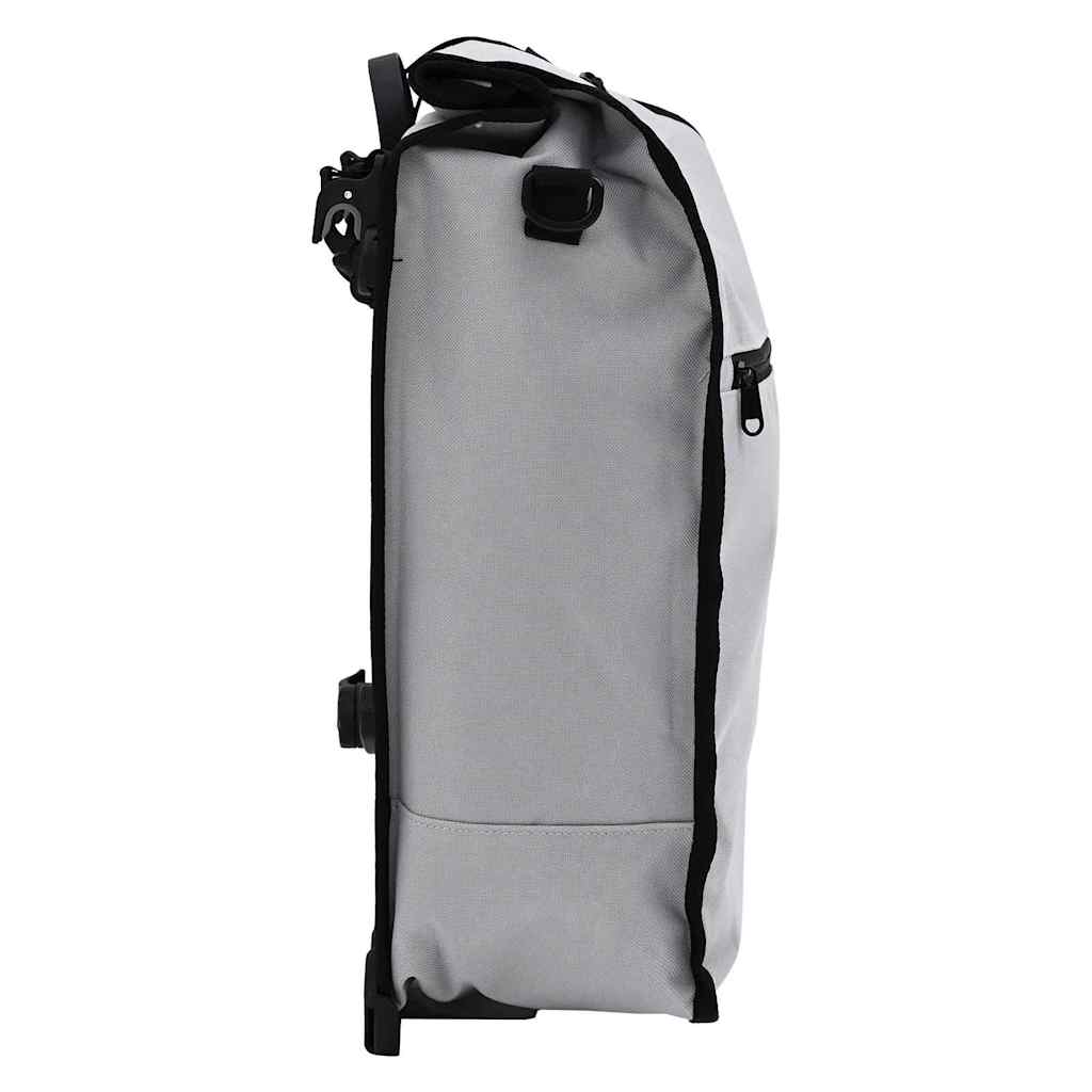 vidaXL Torba rowerowa Szary 34 x 16 x 59 cm Poliester