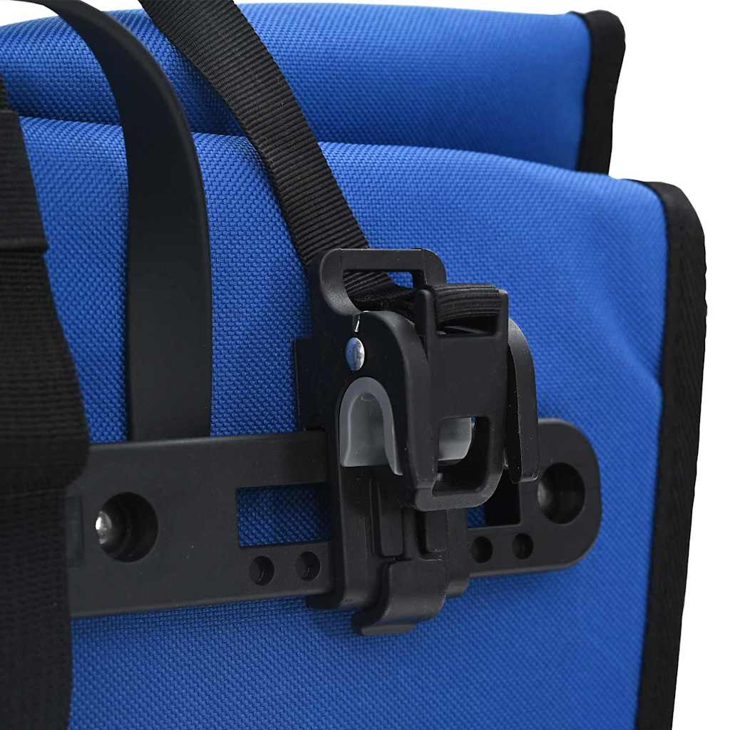 vidaXL Torba rowerowa Niebieski 34 x 16 x 59 cm Poliester