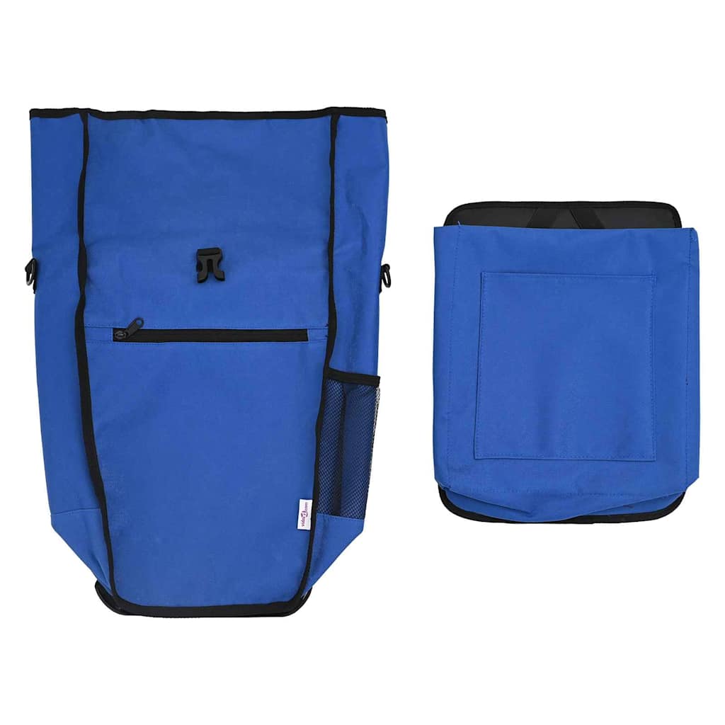 vidaXL Torba rowerowa Niebieski 34 x 16 x 59 cm Poliester