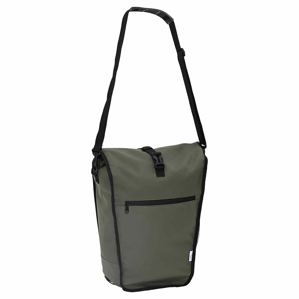 vidaXL Torba rowerowa Oliwkowy 34 x 16 x 59 cm Poliester
