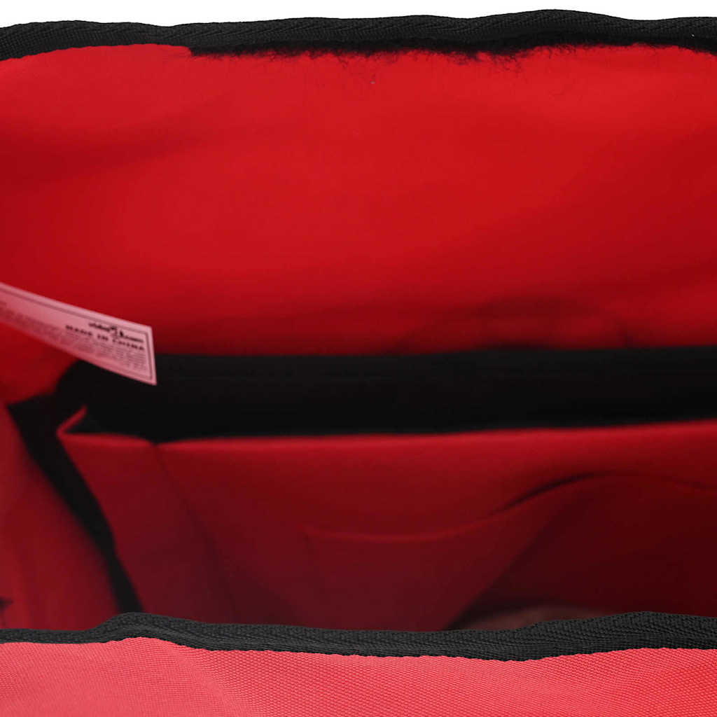vidaXL Torba rowerowa Czerwony 34 x 16 x 59 cm Poliester