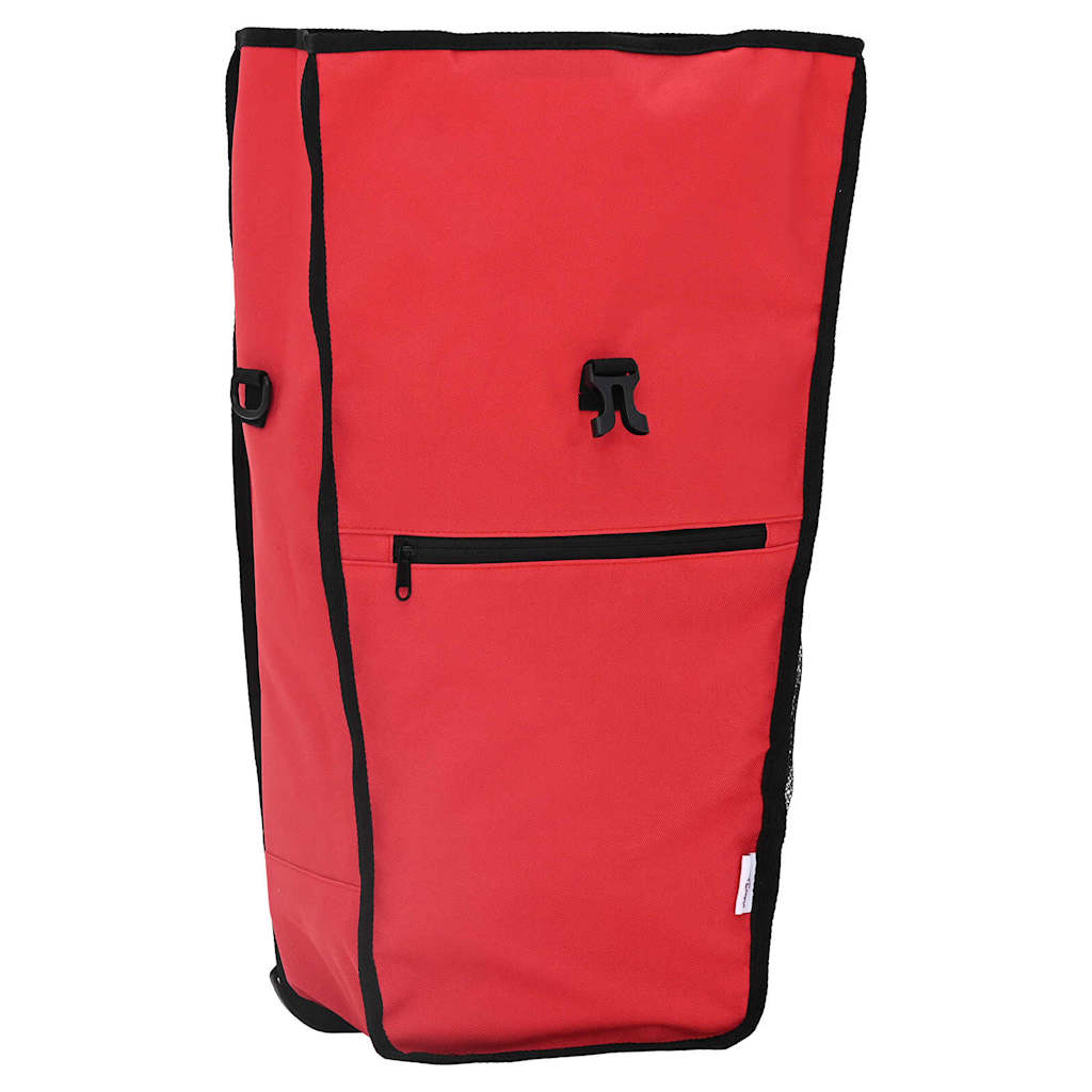 vidaXL Torba rowerowa Czerwony 34 x 16 x 59 cm Poliester