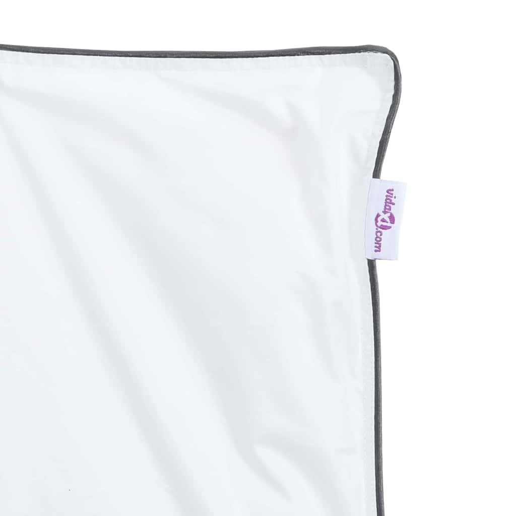 vidaXL Zimowa Kołdra Biały 155 x 200 cm Pióra