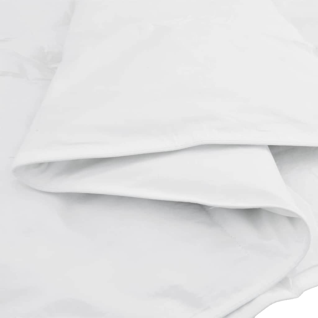 vidaXL Kołdra Biały 240 x 220 cm Pióra