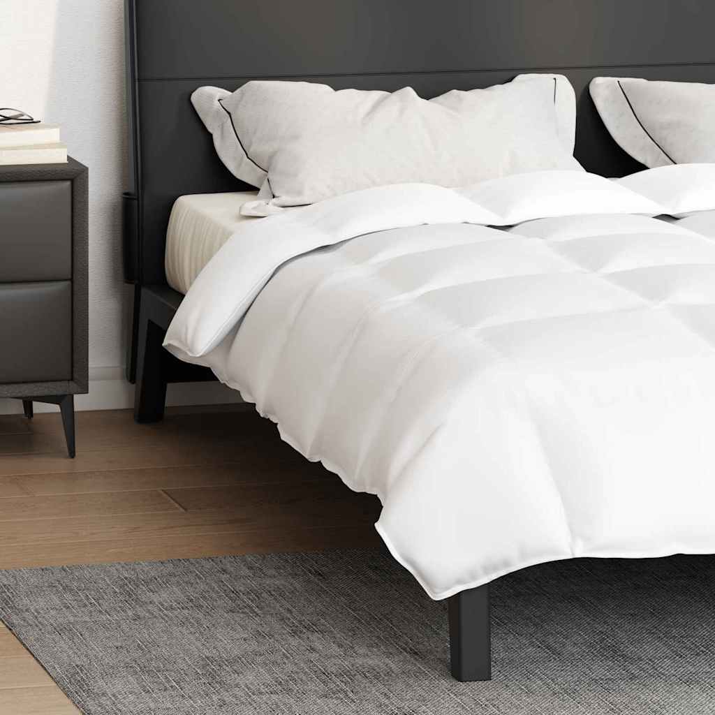 vidaXL Kołdra Biały 240 x 220 cm Pióra