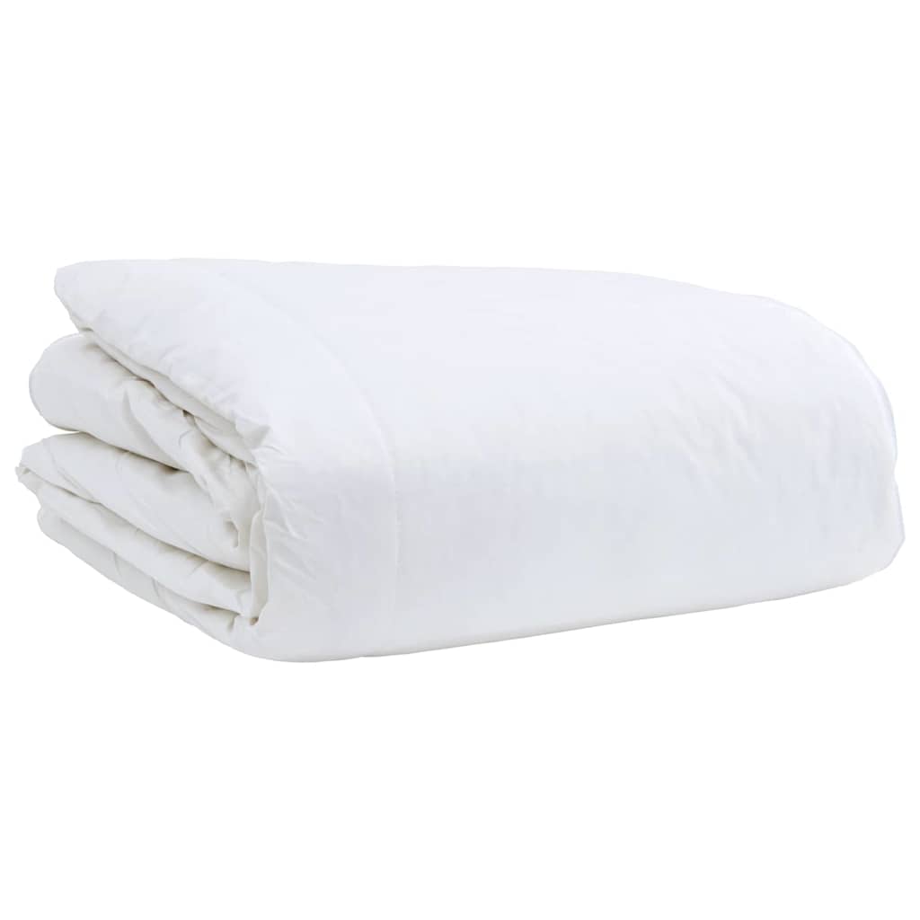 vidaXL Kołdra Biały 240 x 220 cm Pióra