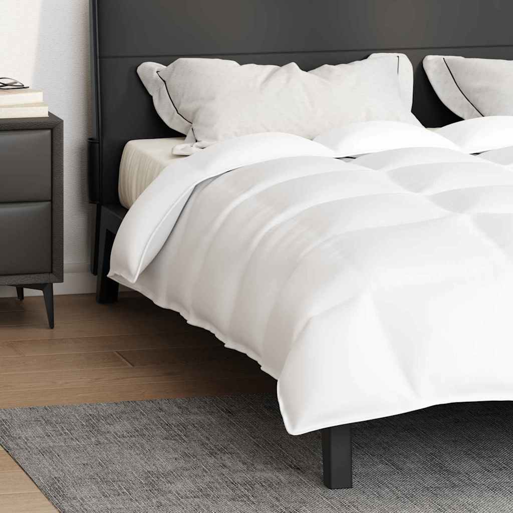 vidaXL Zimowa Kołdra Biały 200 x 220 cm Pióra