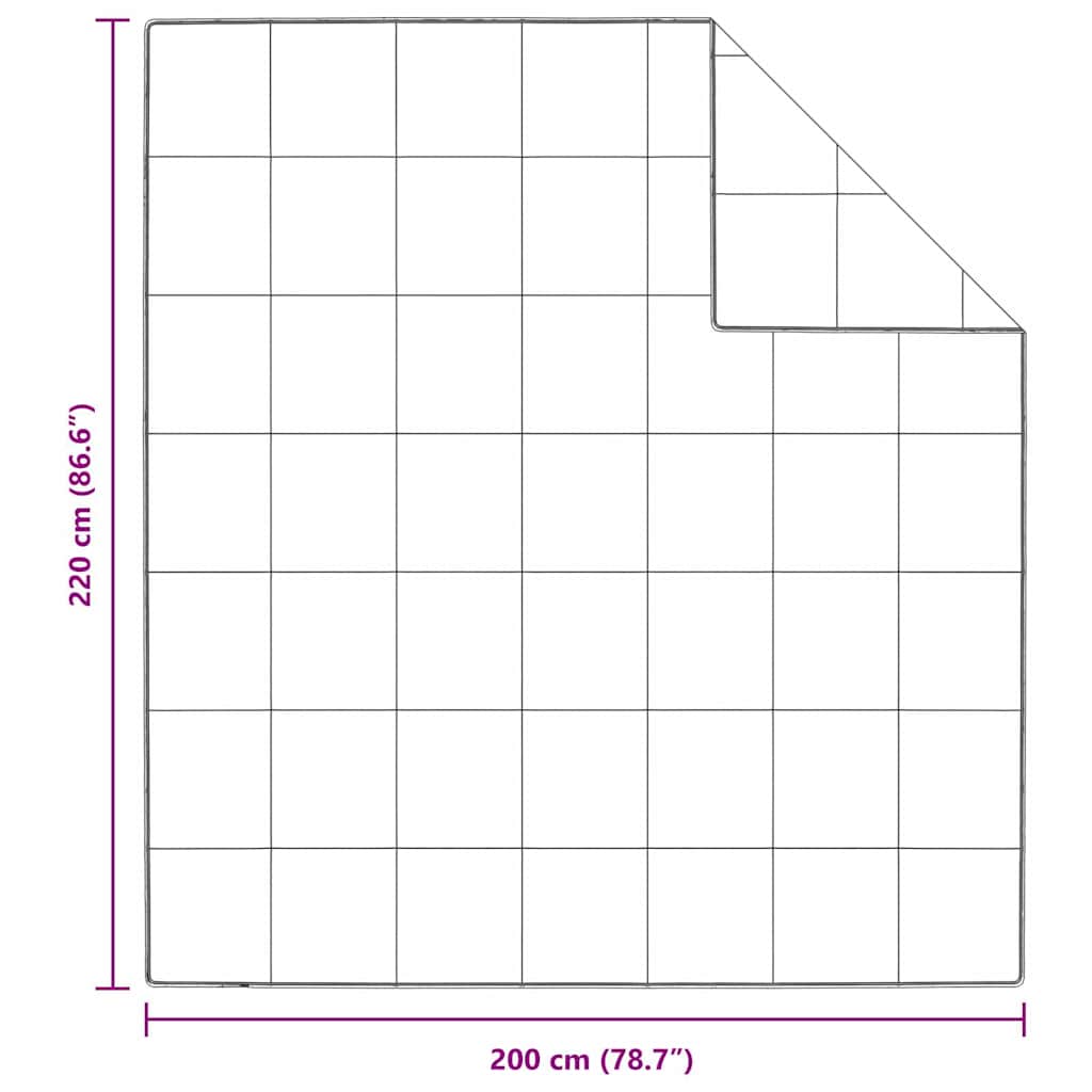 vidaXL Zimowa Kołdra Biały 200 x 220 cm Pióra