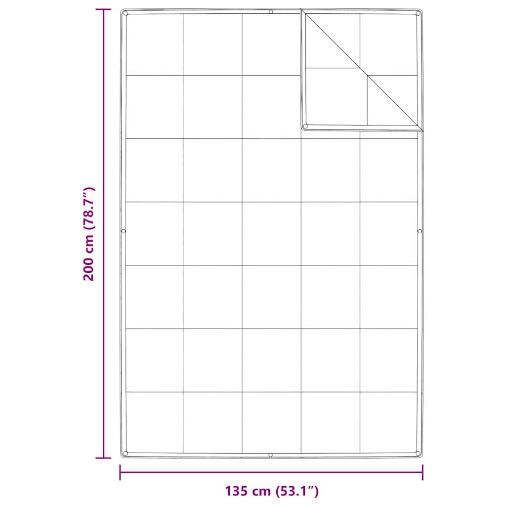 vidaXL Kołdra 2-w-1 Biały 135 x 200 cm Pióra