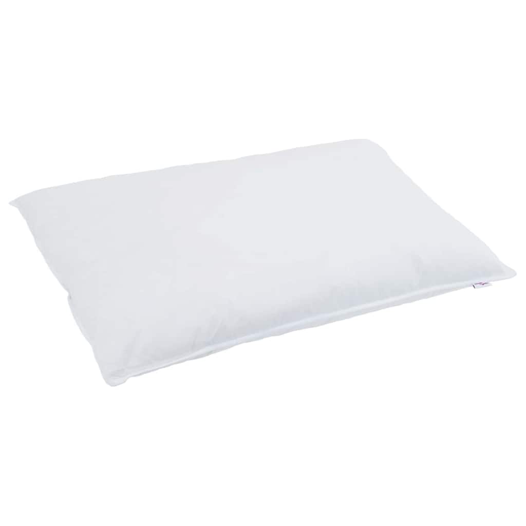 vidaXL Poduszka z poduszką 2 pcs Biały 40 x 80 cm Pióra