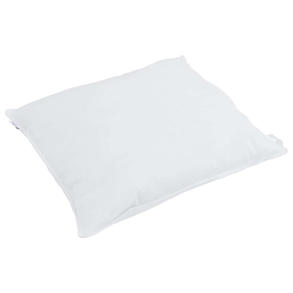 vidaXL Poduszka z poduszką 2 pcs Biały 50 x 50 cm Pióra