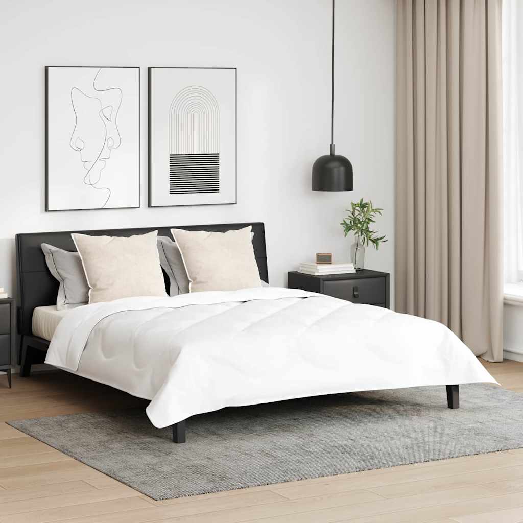 vidaXL Poduszka z poduszką 2 pcs Biały 60 x 70 cm Pióra