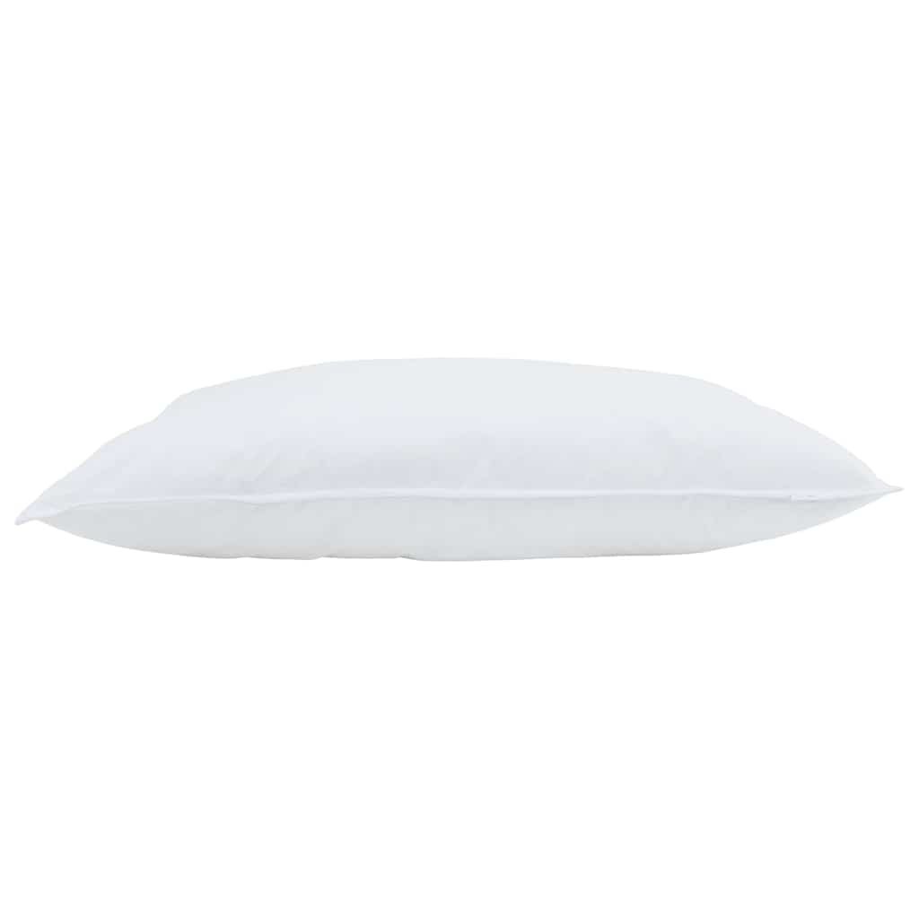 vidaXL Poduszka z poduszką 2 pcs Biały 60 x 70 cm Pióra