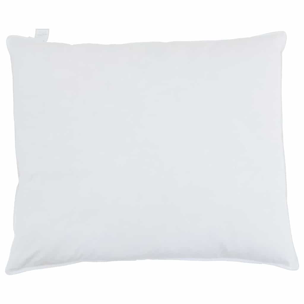 vidaXL Poduszka z poduszką 2 pcs Biały 60 x 70 cm Pióra