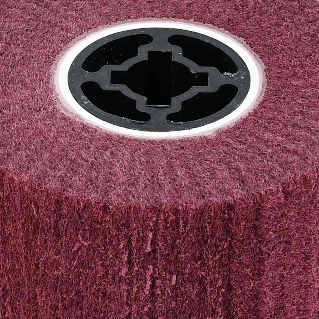 vidaXL Rolle do Szlifowania 3 pcs Czerwony 12 x 12 x 10 cm