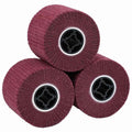 vidaXL Rolle do Szlifowania 3 pcs Czerwony 12 x 12 x 10 cm