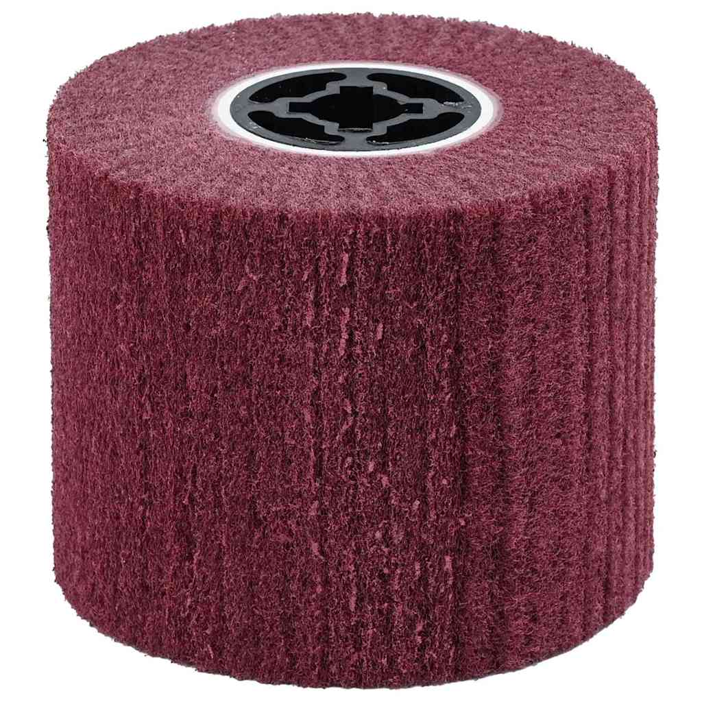 vidaXL Rolle do Szlifowania 3 pcs Czerwony 12 x 12 x 10 cm