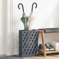 vidaXL Stojak na Parasol Deszczowy antracytowy 28 x 12 x 41 cm Stal