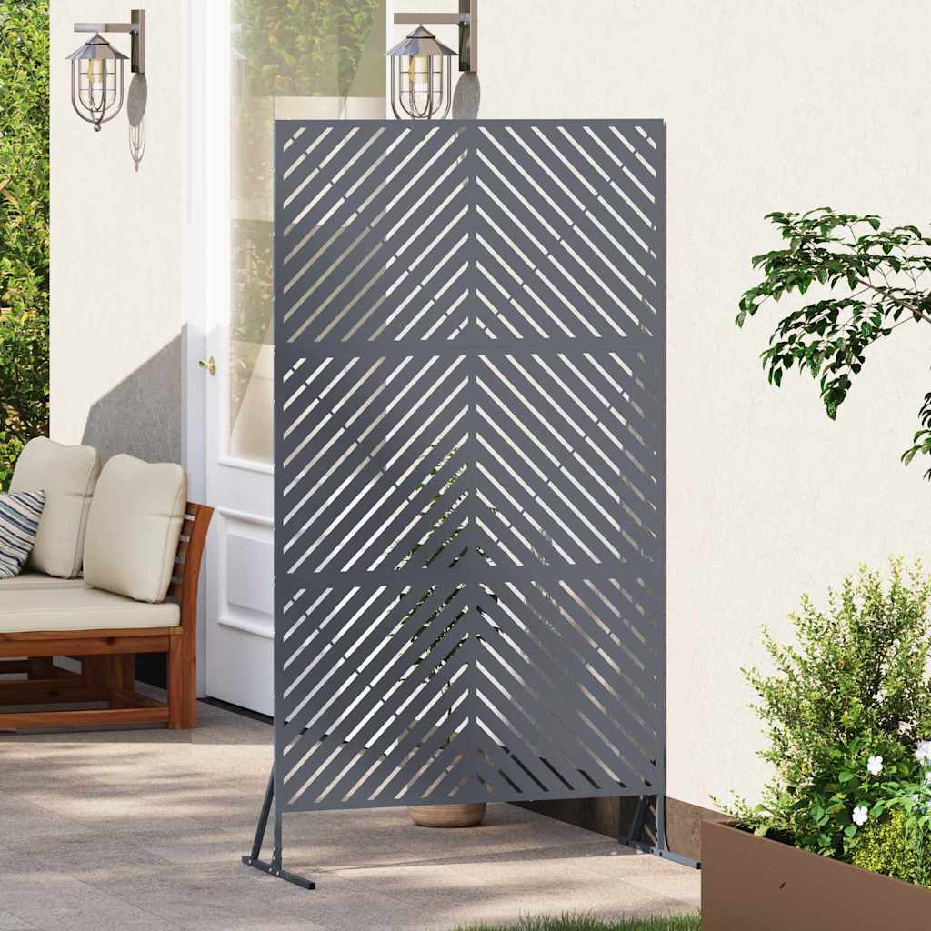 vidaXL Ekran prywatności Antracyt 100 x 50 x 180 cm Stal