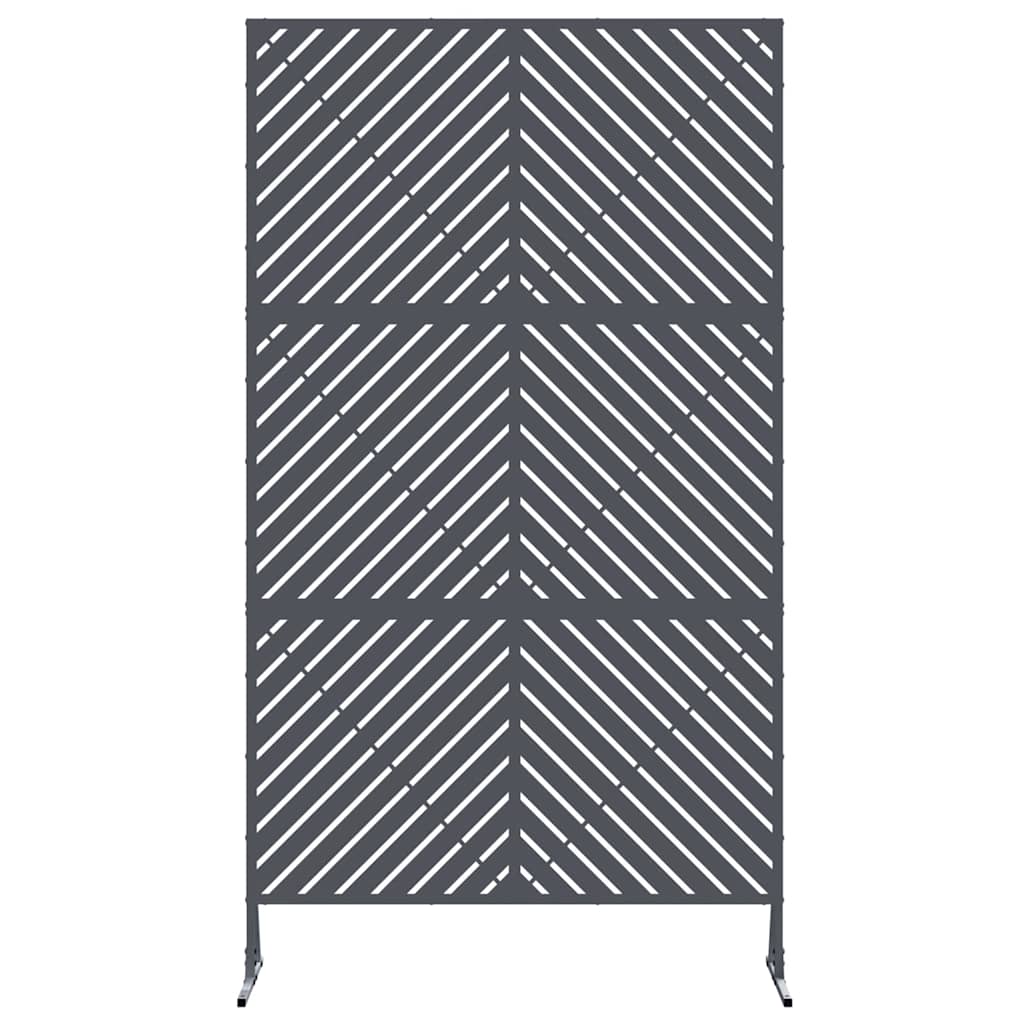 vidaXL Ekran prywatności Antracyt 100 x 50 x 180 cm Stal