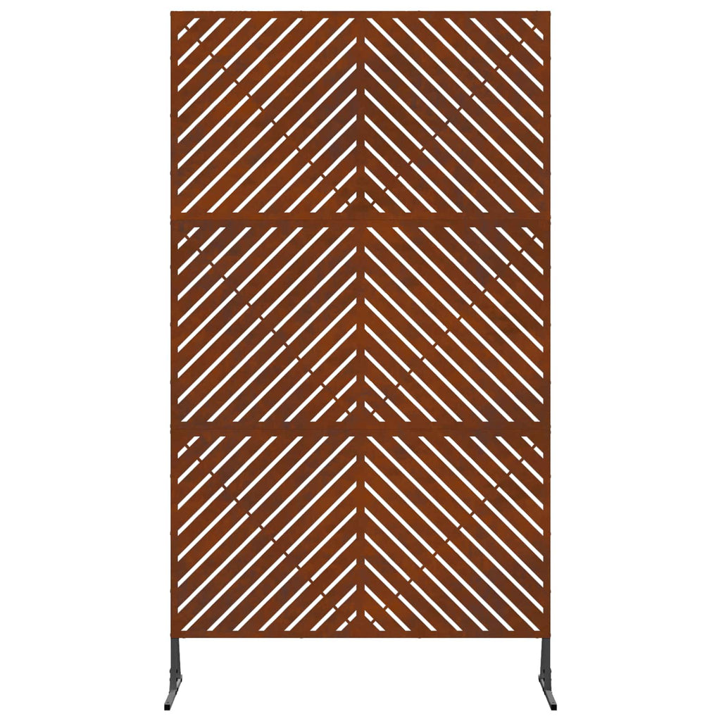 vidaXL Ekran prywatności Szary 100 x 50 x 180 cm Stal